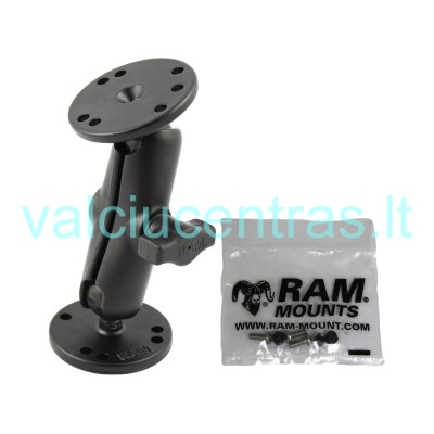RAM holder with double mounting, size B, RAM-B-101-G2U